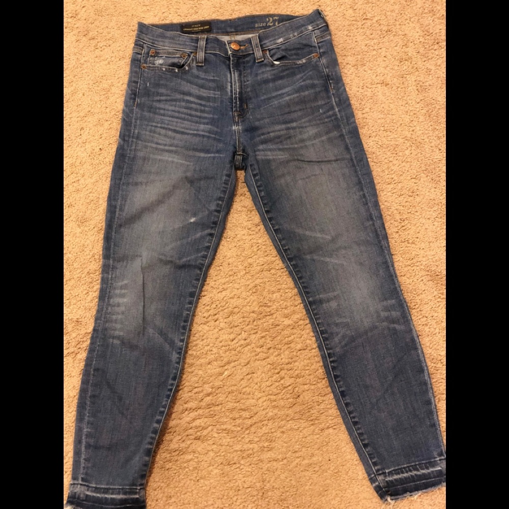 J.CREW :LOOKOUT HIGH RISE CROP
